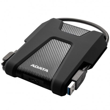 ADATA | External Hard Drive | HD680 | 2000 GB | "" | USB 3.2 Gen1 ( compatibilidade descendente com USB 2.0 ) | Black | 1.Compat - 3